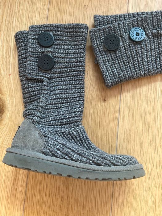 Угги вязаные, оригинал