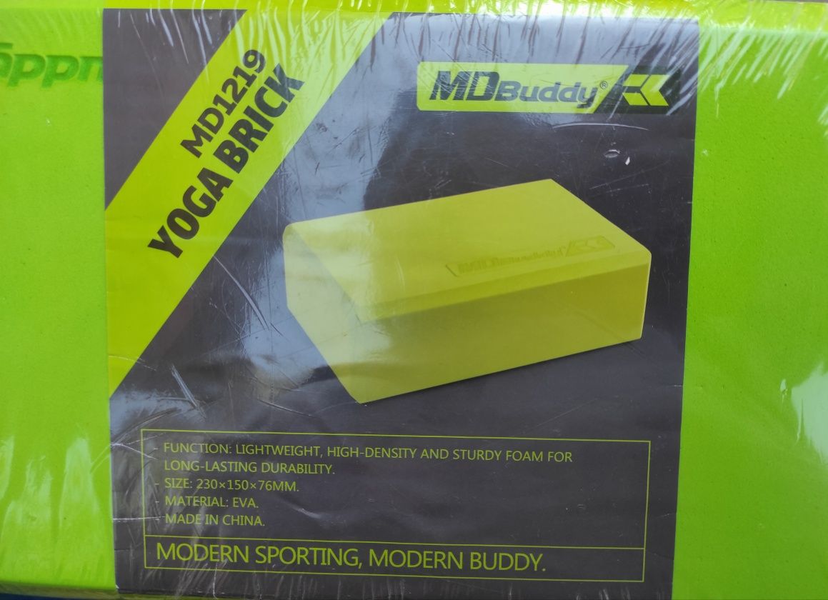 Йога блок Yoga brick MD buddy