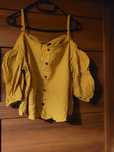 Top XL musztardowy new Look  nowy