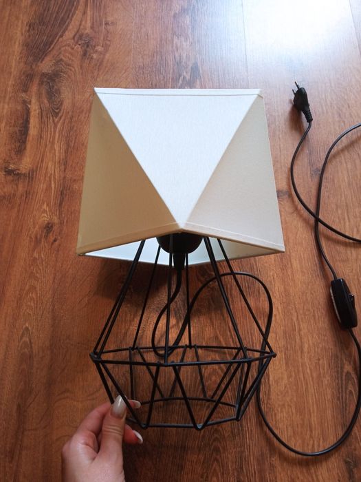 Lampka nocna biurkowa DIAMENT LOFT