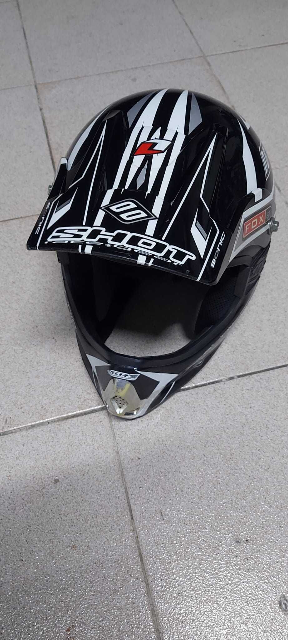 Capacete mota: LS2 tamanho M