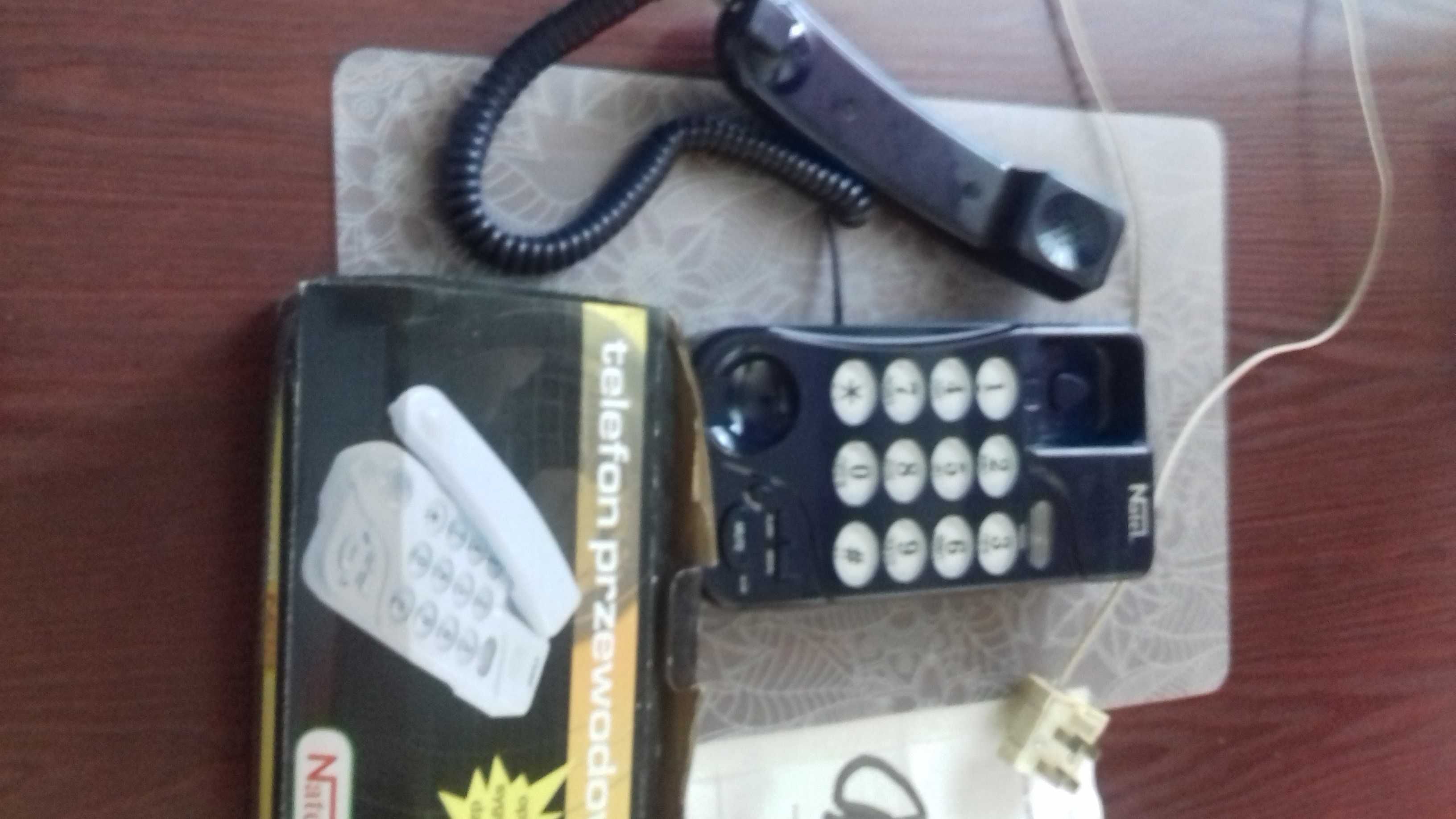 stacjonarny telefon, mało używany