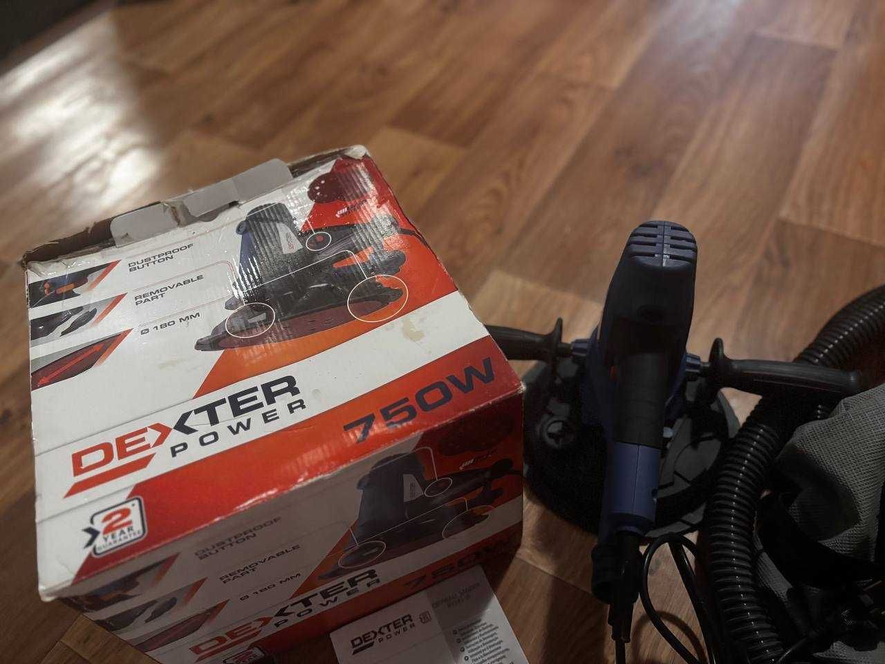 Эксцентриковая шлифовальная машинка DEXTER Power 750W