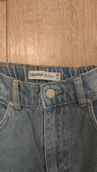 Jeansy jogger damskie cropp r. 36