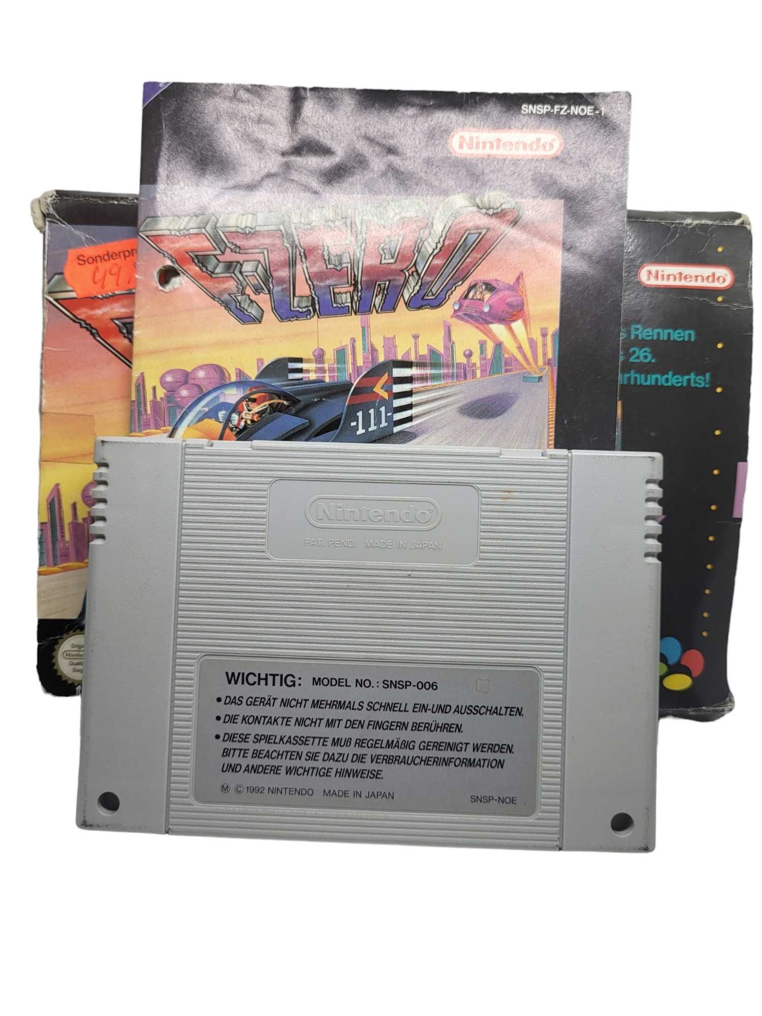 F-Zero SNES Super Nintendo