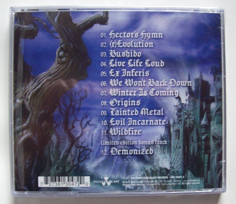 Продам CD: HAMMERFALL - ®Evolution (2014)