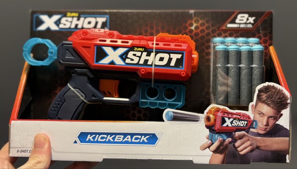 Pistolet typu nerf xshoot