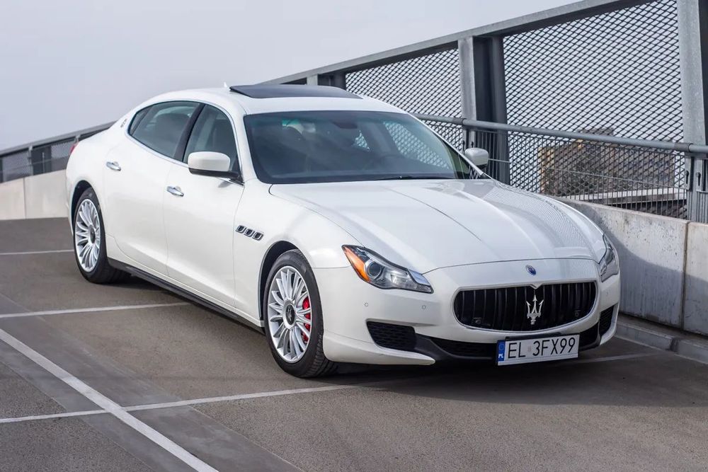 Maserati Quattroporte Bardzo zadbany Po serwisie Niski przebieg