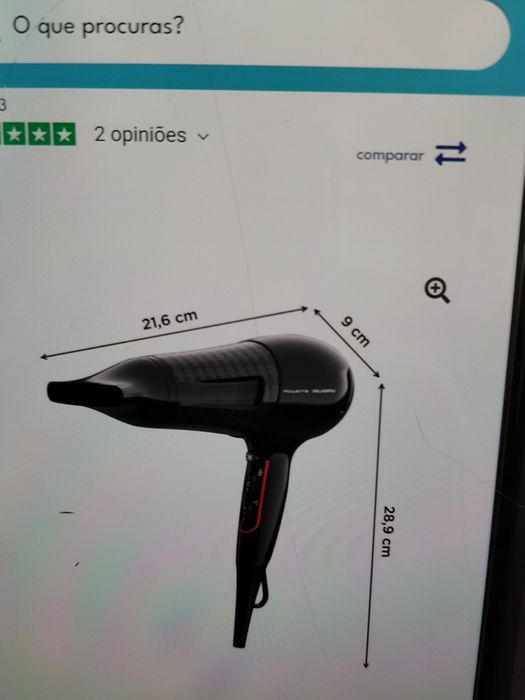 Excelente secador de cabelo