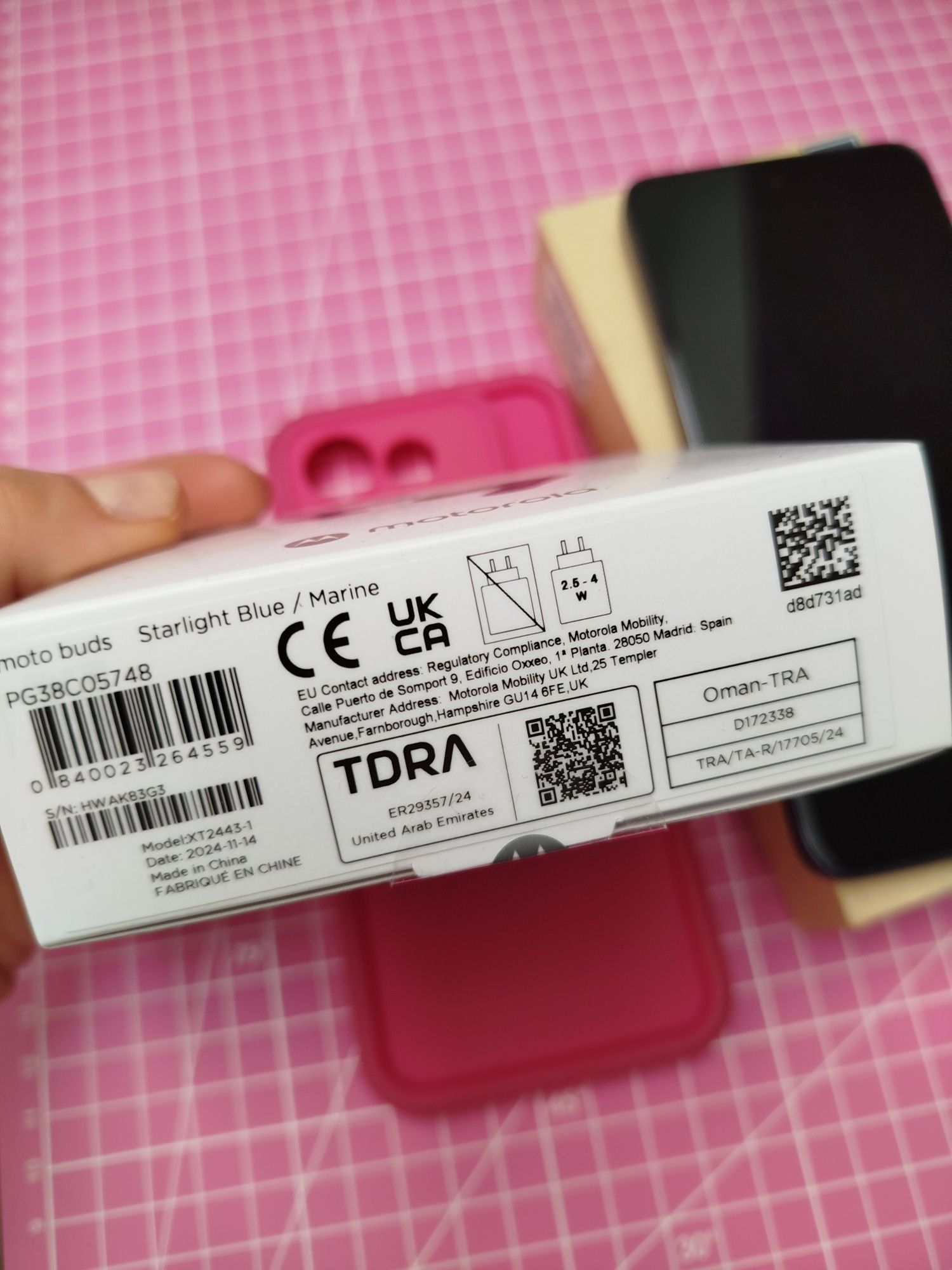 Motorola edge 50 neo + słuchawki Moto buds
