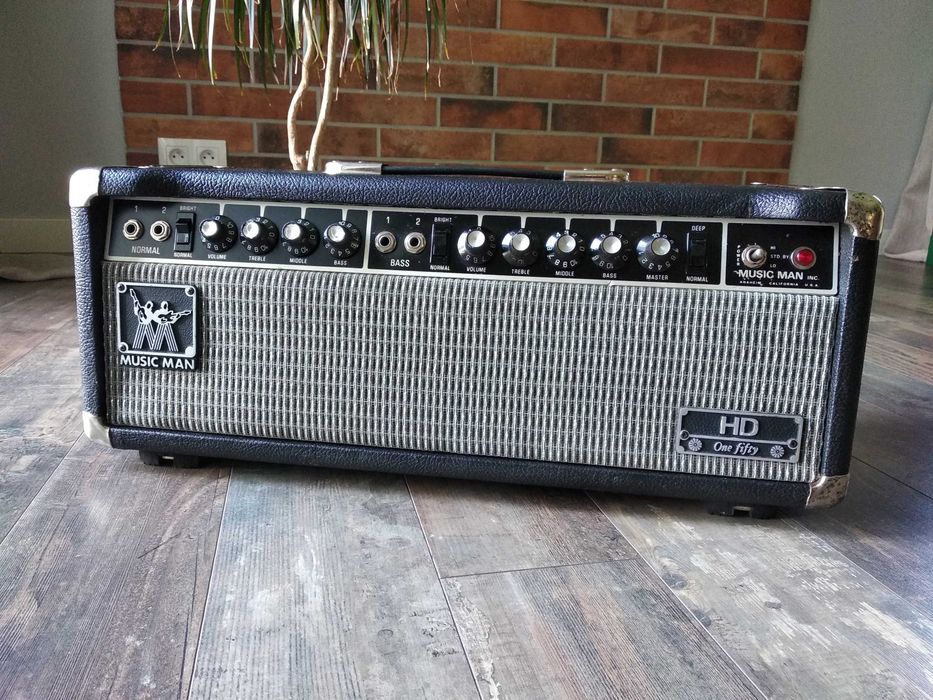 Music Man HD 150 vintage lampa 4x 6l6 wzmacniacz gitarowy basowy