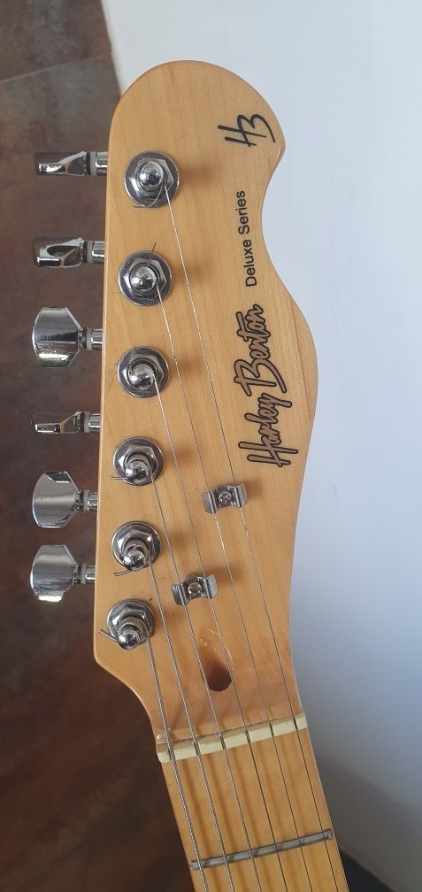 Harley Benton Telecaster TE-70 Black Paisley