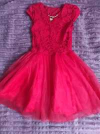 Дитяча червона сукня