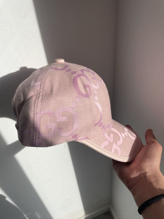 chapeu gucci rosa