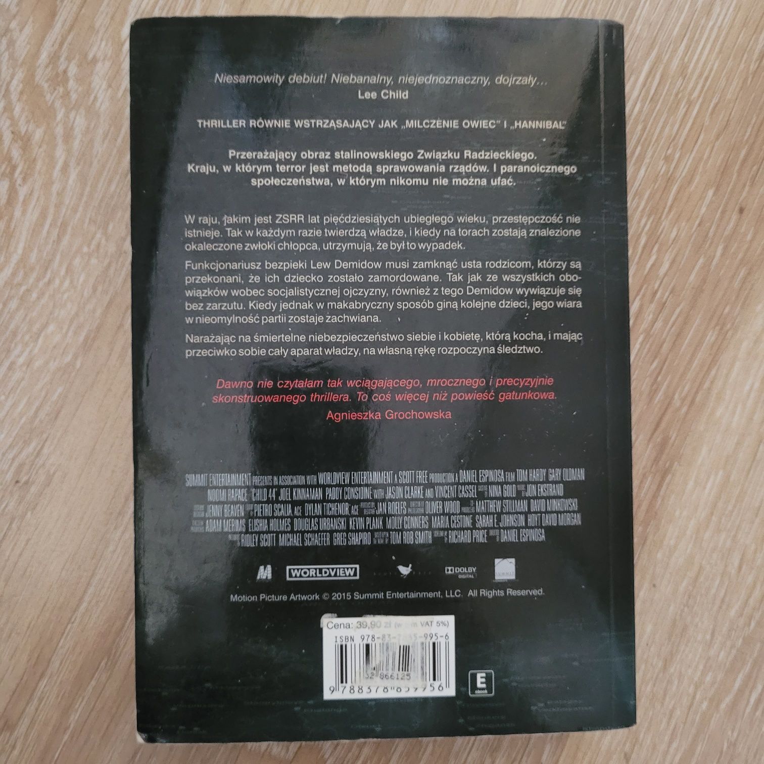 Książka thriller "System" Tom Rob Smith