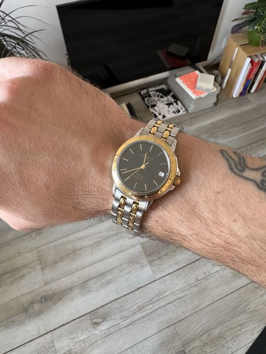 Raymond Weil Tango 3460 — швейцарський годинник (сталь+золото) 13 000