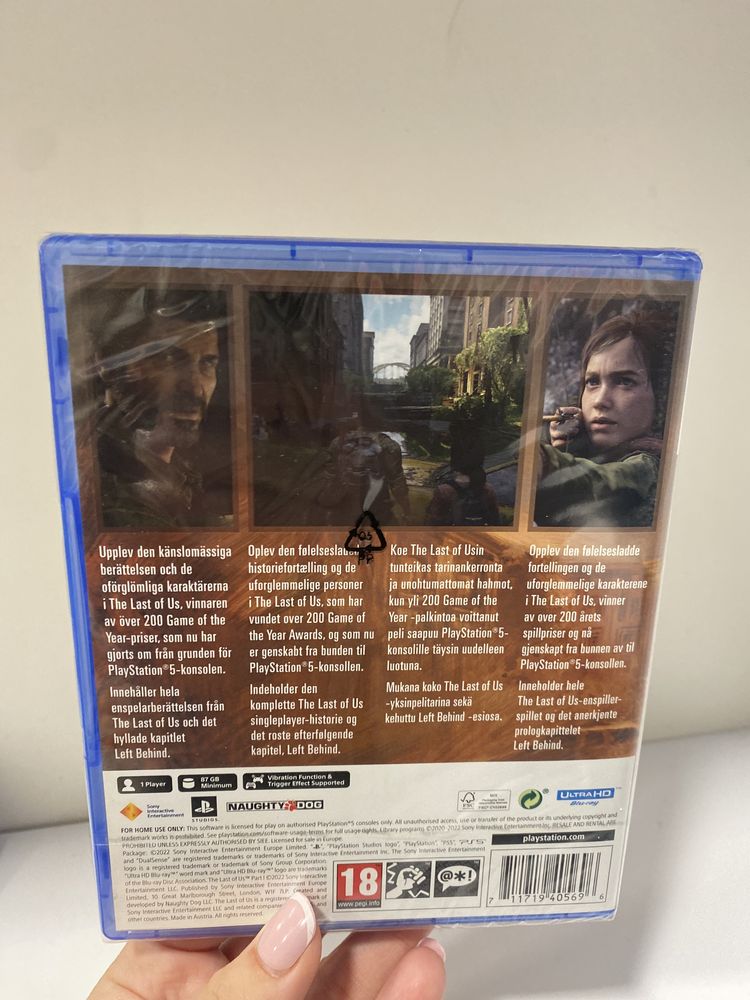 Gra The last of us part I na ps5 NOWA PL