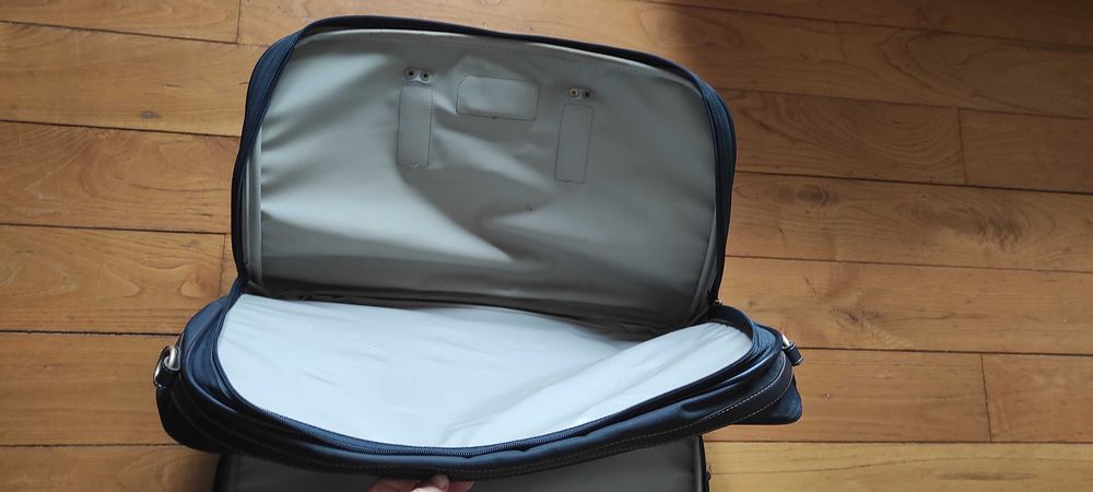 Mala de viagem Samsonite flexível de tamanho médio