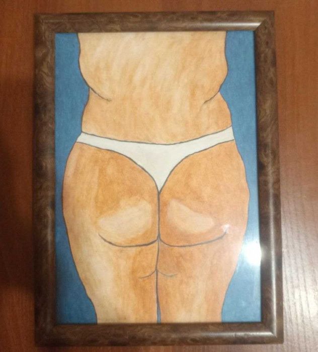 Картини ню, еротика (акварель)