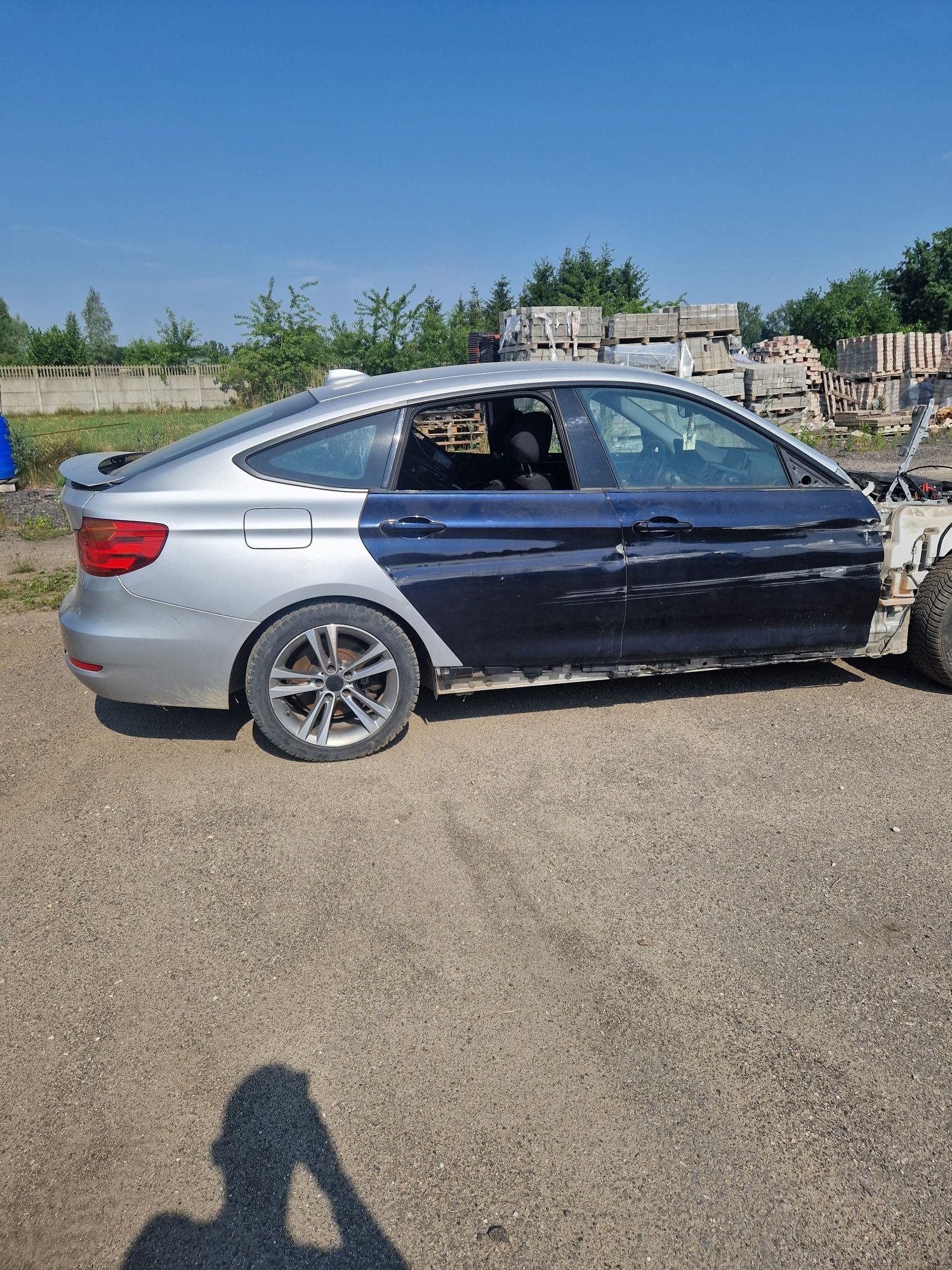 Uszkodzone bmw f34 330d