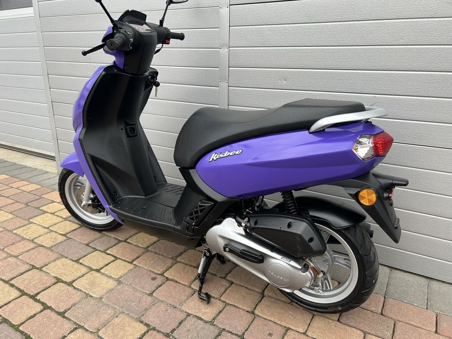 Peugeot Kisbee 50 4T 2024r Jak nowy! Fioletowy streetzone kisbee 50
