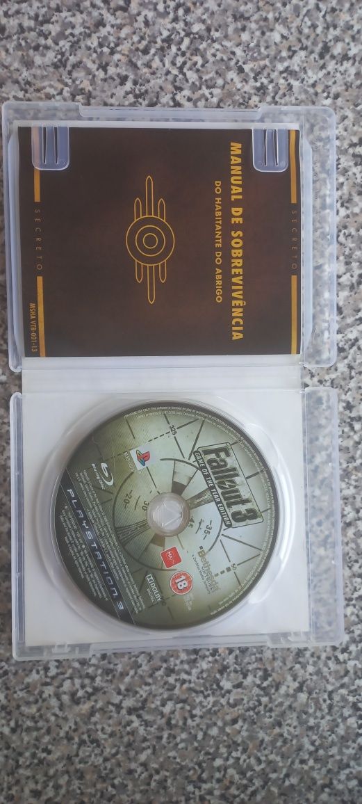 Fallout 3 game of the year edition+3 jogos Playstation 3