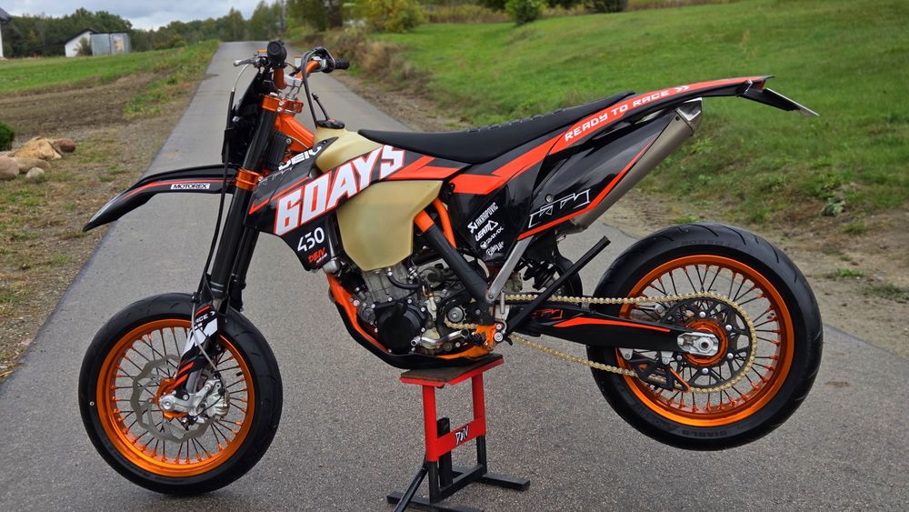KTM EXC 450 Supermoto sm super moto 500 husqvarna husaberg six days