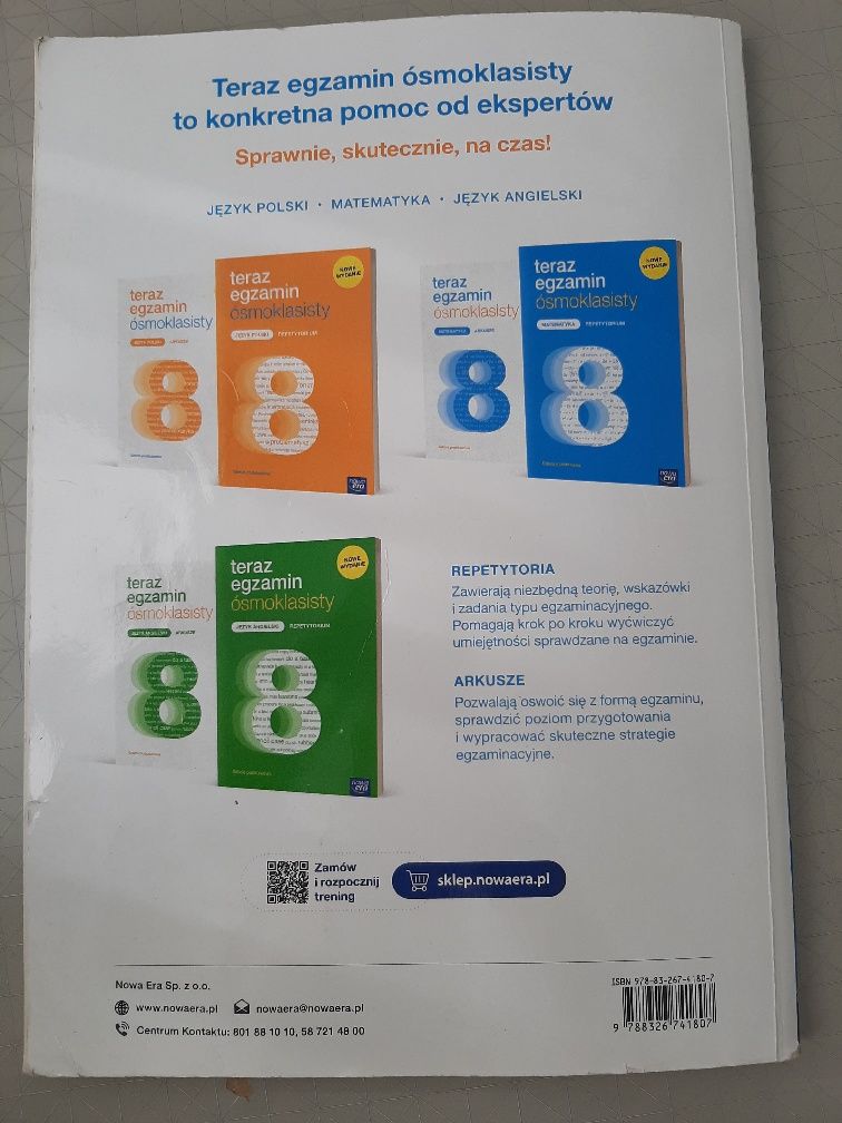 Teraz egzamin ósmoklasisty Matematyka