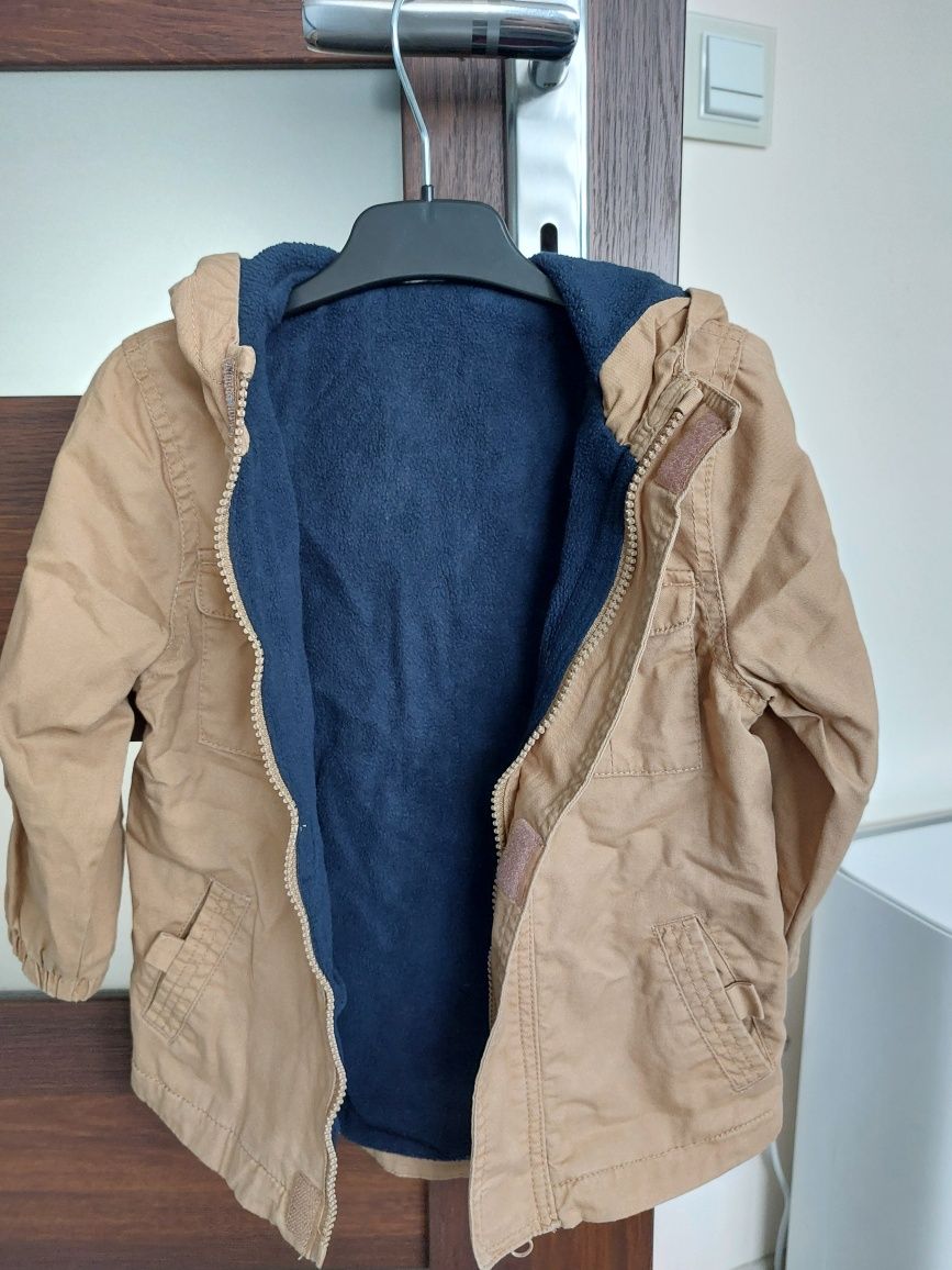 Kurtka chłopięca parka r.98