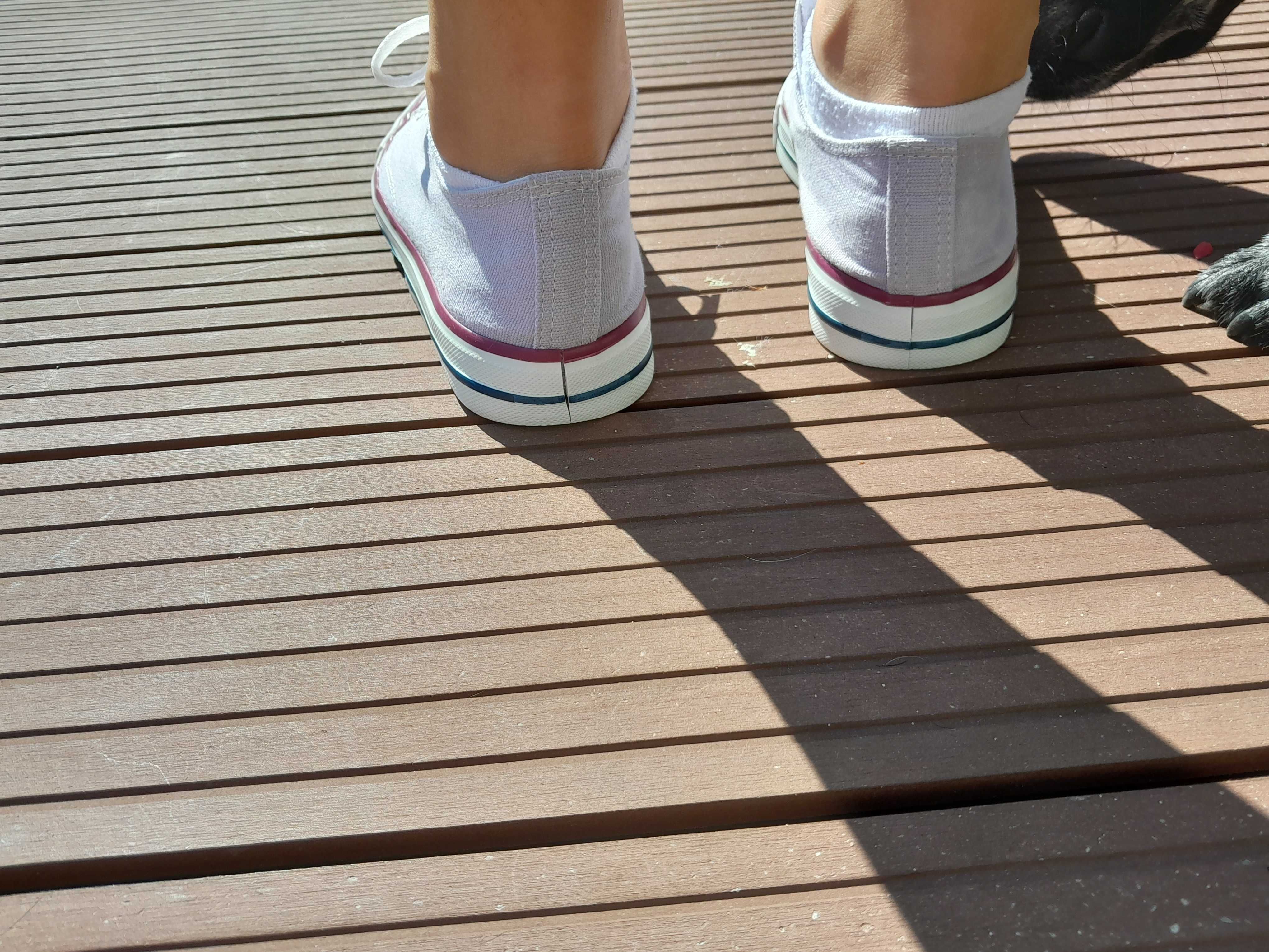 Converse fioletowe