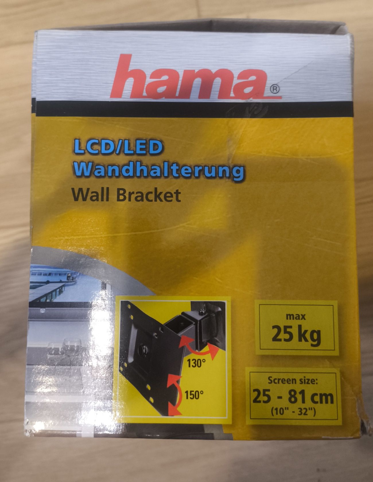 Uchwyt do telewizora monitora HAMA LCD/LED Wandhalterung
