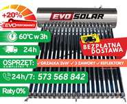 Kolektor słoneczny 100l, 150l, 200l, 240l - EVO Solar - kolektoreo.pl
