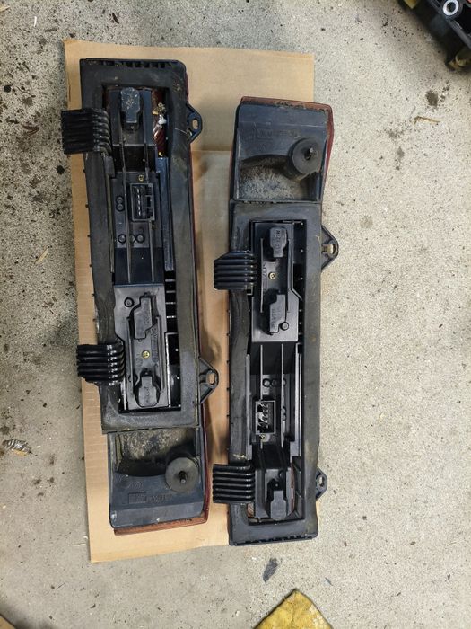 Lampy sporting czerwone fiat czesci Cinquecento  lampy  seicento