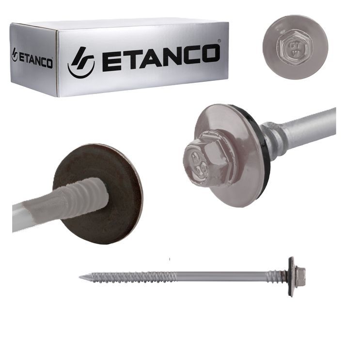 wkręty gtrw sp a19 6,4/7,0x120mm ral 9007