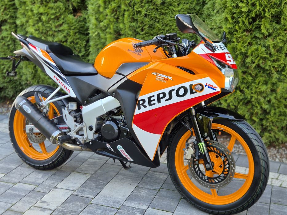 Honda CBR 125 Wydech SHARK Repsol# 50szt 125#