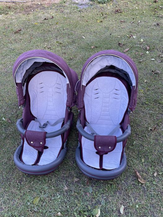 Коляска для двійнят Junama impulse