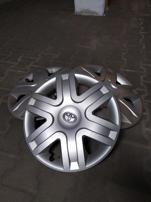 felgi stal Toyota czujniki+kołpaki+opony zimowe Fulda GRATIS