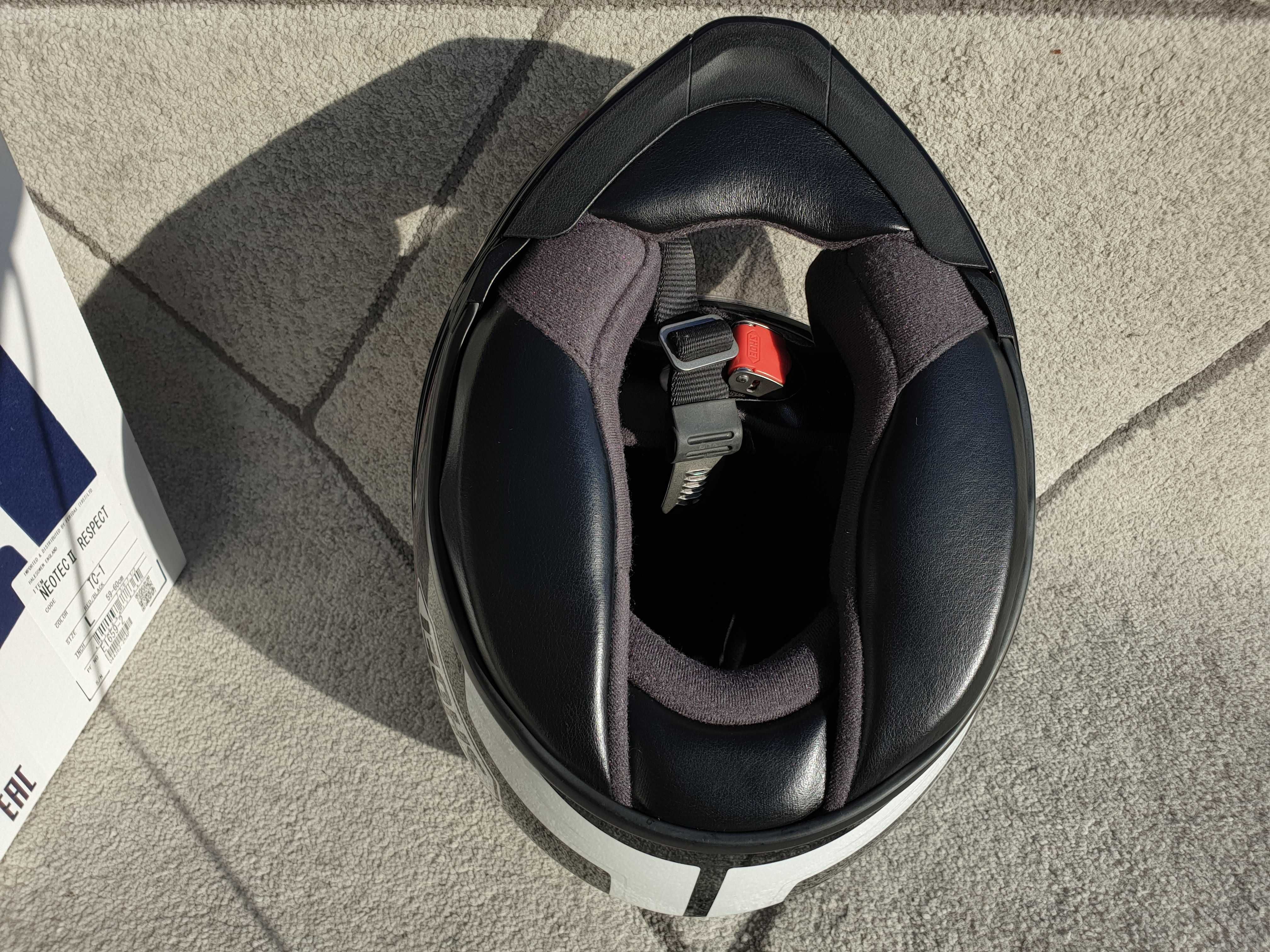 Shoei Neotec XS szczękowy kask motocyklowy z blendą , perfekcyjny