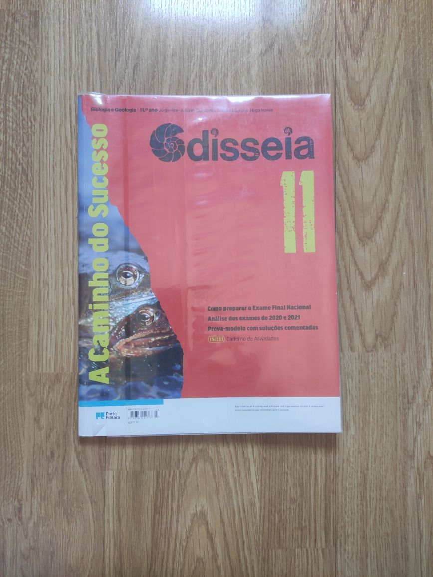 Biologia e Geologia 11°- Caderno de atividades " Odisseia"