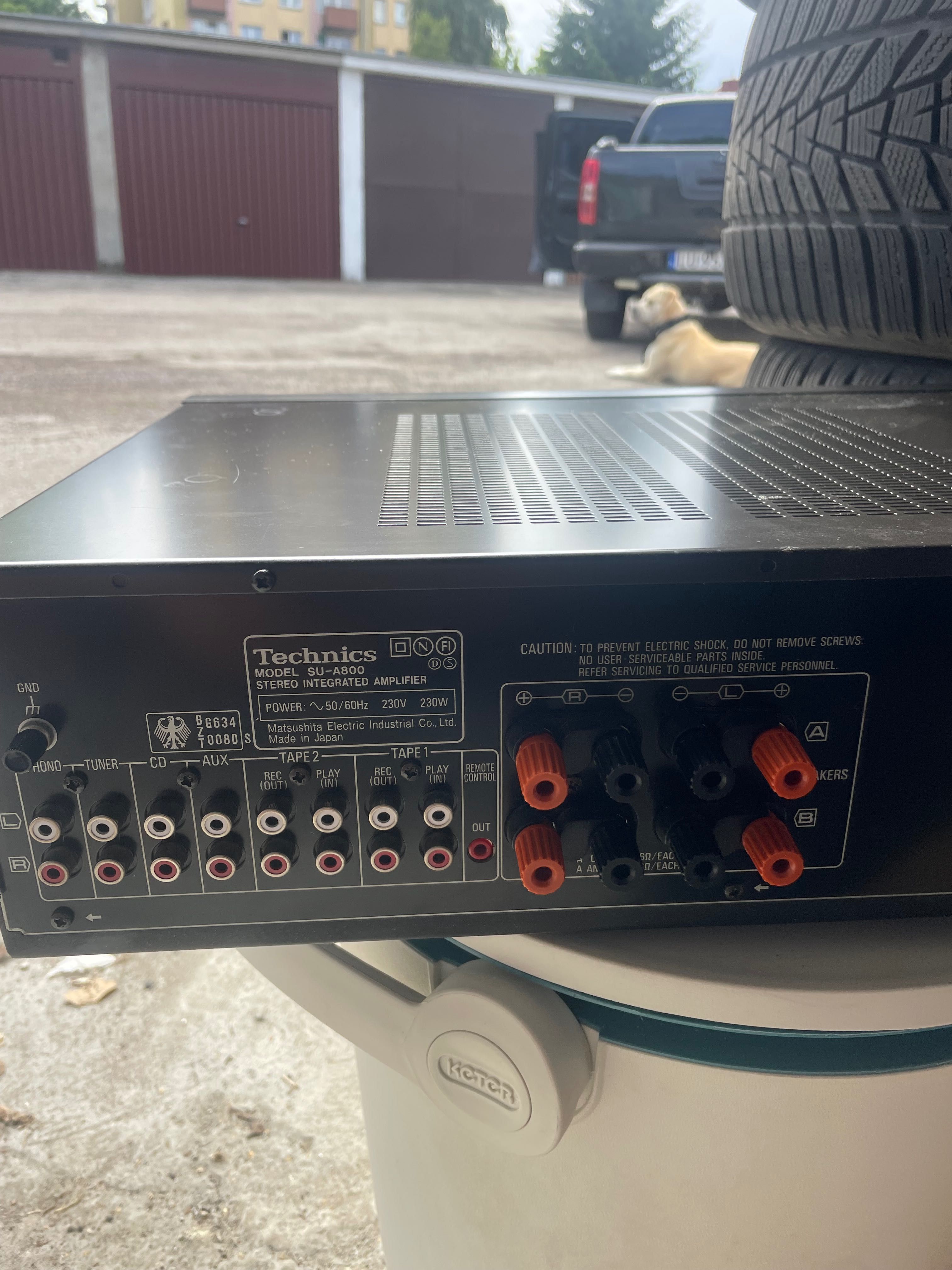 Technics wzmacniacz amplituner SU - A800 mod class aa