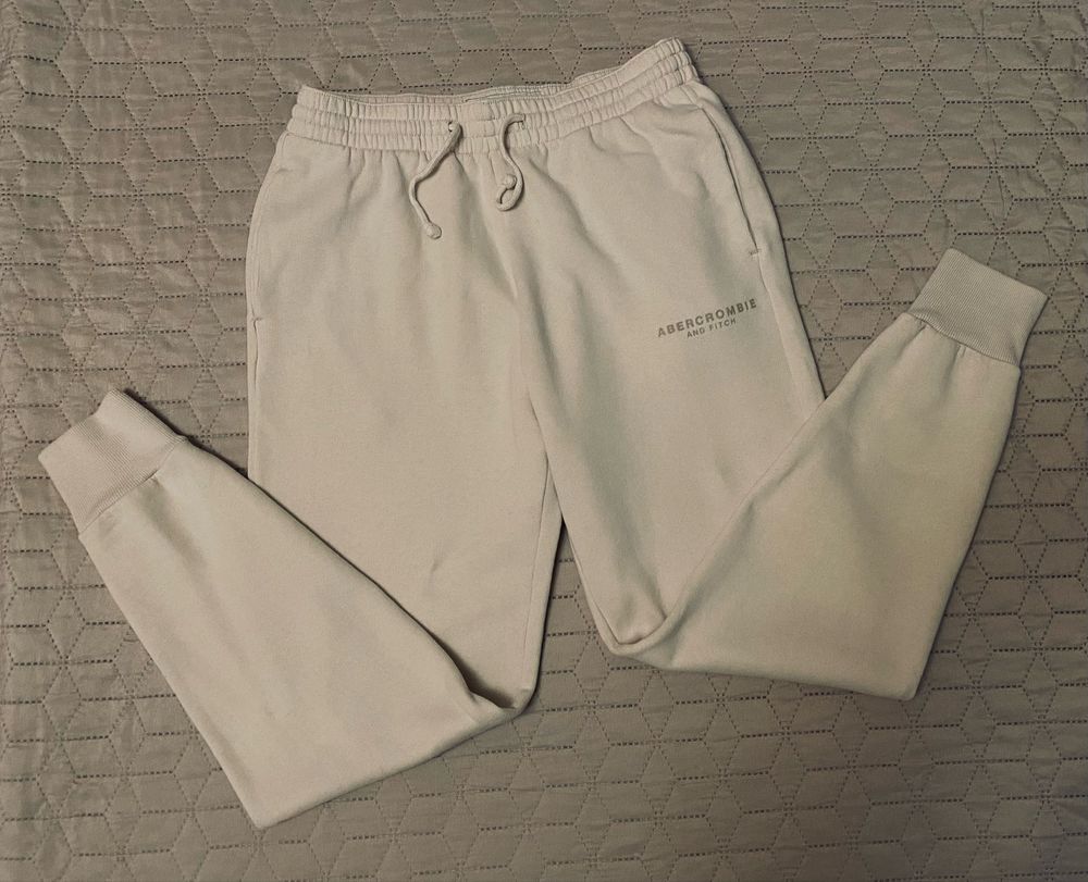 Штани спортивні з начосом abercrombie&fitch