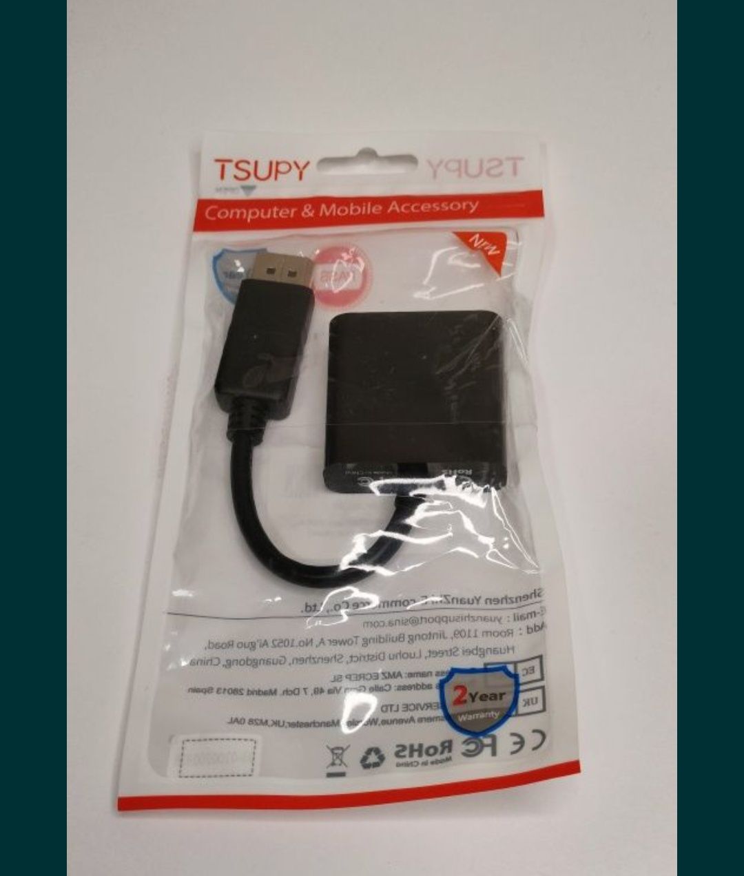 Adapter DisplayPort do VGA