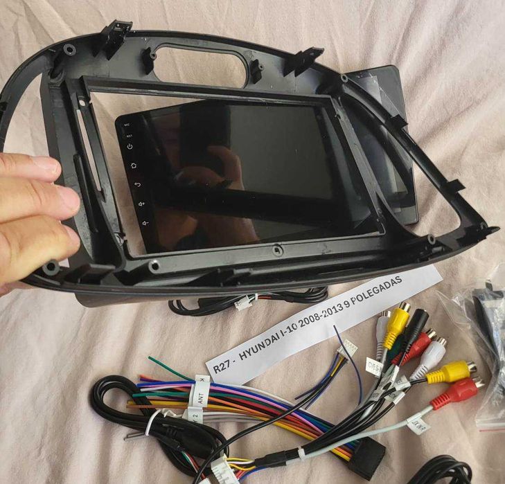 R27 - Auto Rádios HYUNDAI I-10 2008 a 2013 9 POLEGADAS  android