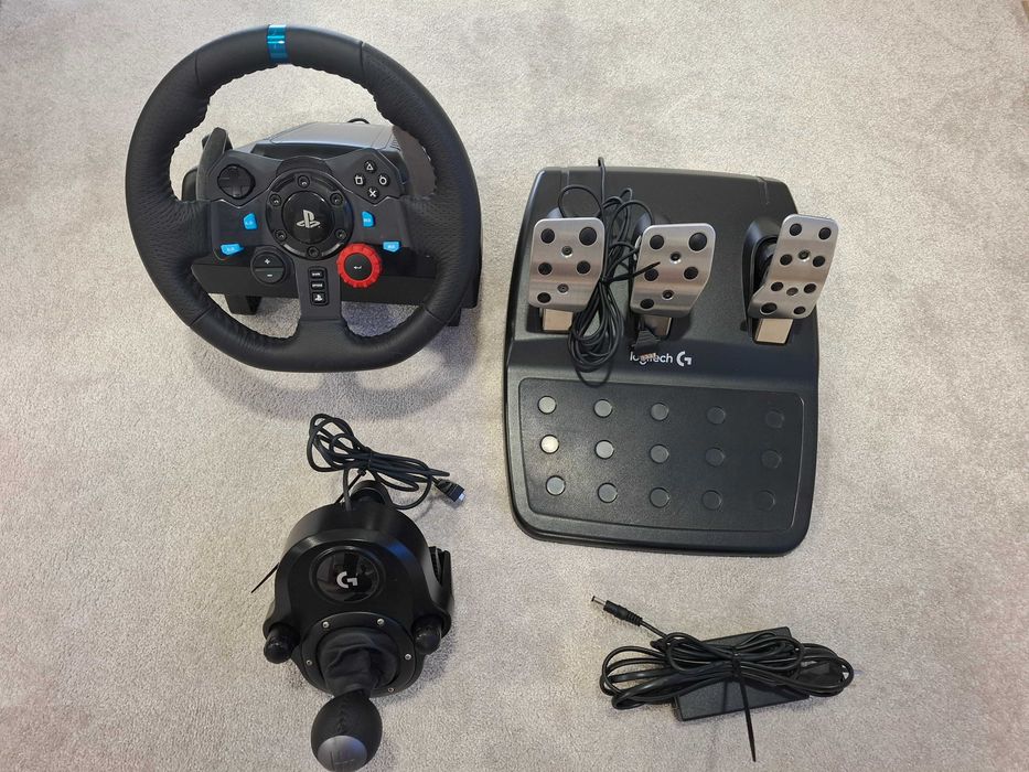 Logitech G29 + Shifter + Pedais