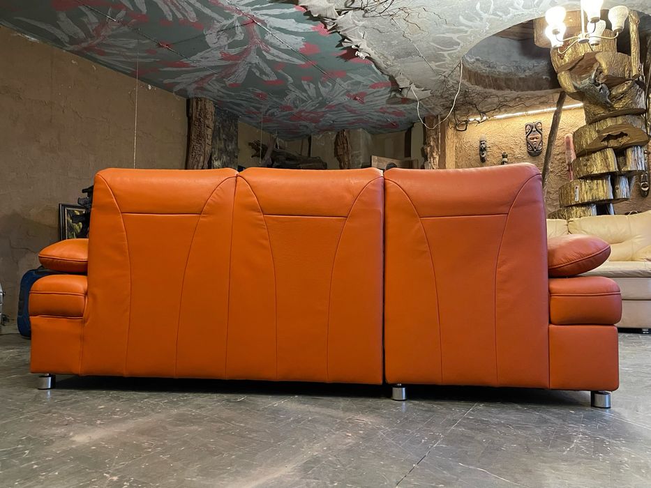 Шкіряний (кожаный)кутовий диван Gala Collezione (220х165)Стан ідеал