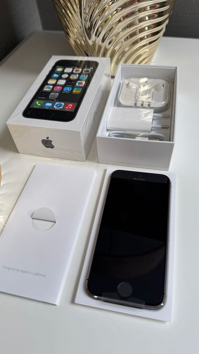 IPHONE 5S -16 GB- SpaceGray - Krajowy -NOWY -KOMPLET- Nie aktywowany