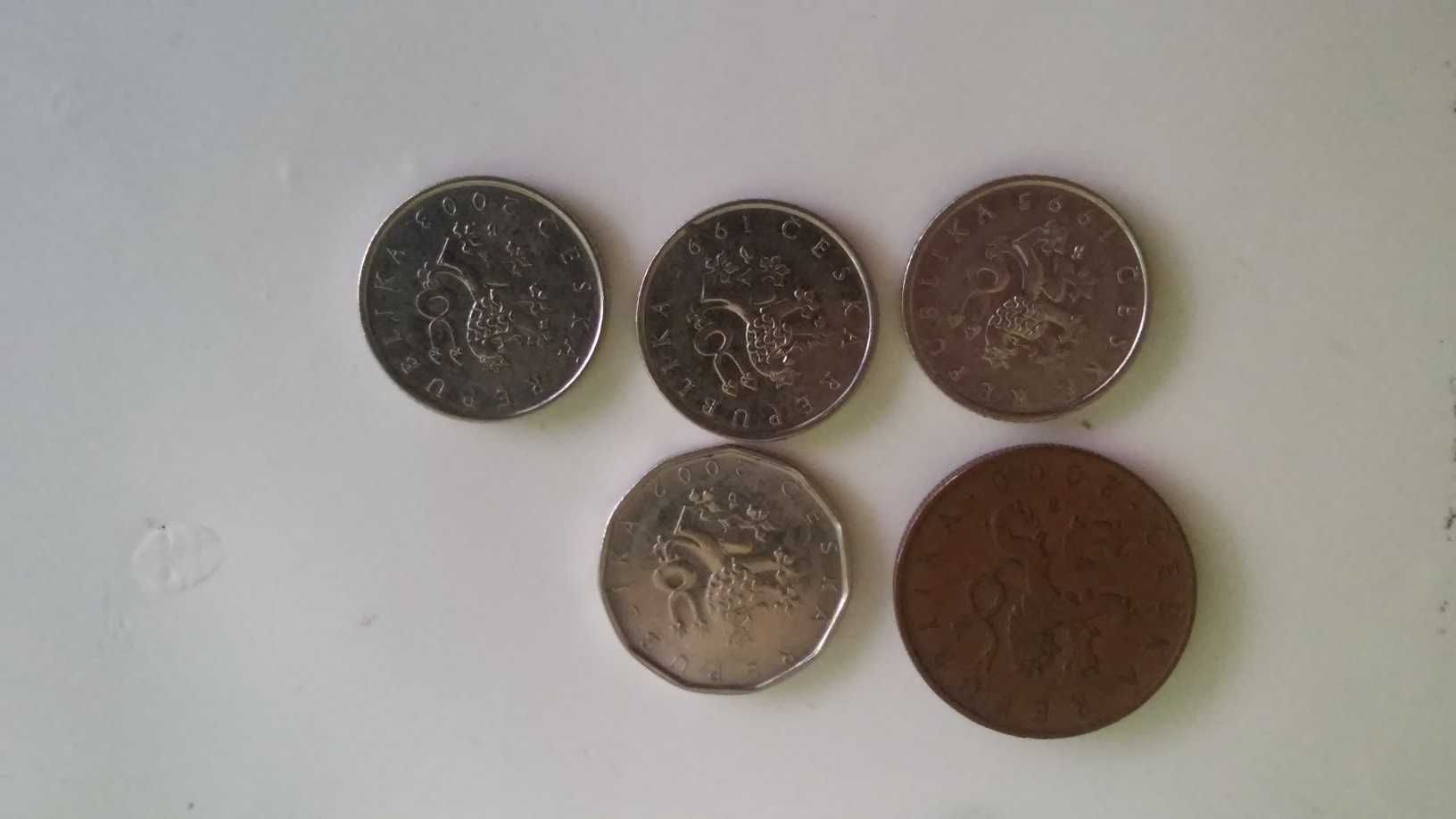 Czechy - monety do kolekcji