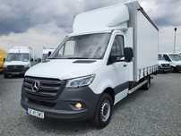 Mercedes-Benz SPRINTER 907 319 - MAXI- SKRZYNIA 4,50M+WINDA-SALON POLSKA  Sprinter 319 Maxi 907 * Klima