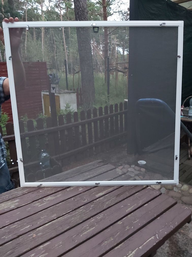 Moskitiera na okno biała Nowa