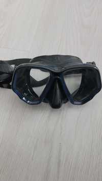 Máscara de Mergulho - 500 Dual Preto